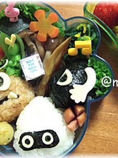 クリボー&ゲッソー&キラーおにぎり弁当-レシピのメイン写真