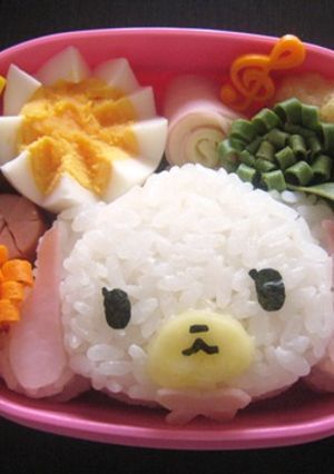 シュガーバニーズ弁当♪（キャラ弁）-レシピのメイン写真