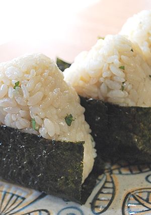 わさびバター醤油のおにぎり♪-レシピのメイン写真