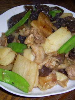 豚肉と長いもの炒め物-レシピのメイン写真