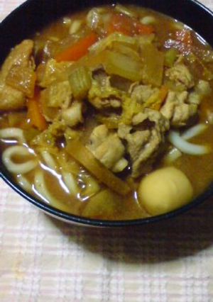 簡単❤味噌煮込みうどん❤-レシピのメイン写真