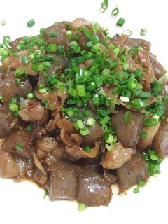 こんにゃくと豚肉の甘辛炒め-レシピのメイン写真