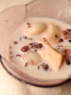 和♪優しい和三盆白玉ぜんざい-レシピのメイン写真