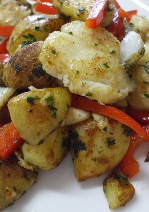 春薫る♪新じゃがと生たらの炒め物-レシピのメイン写真