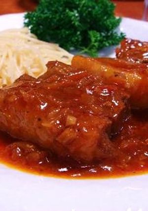 『１日分の野菜』で✿豚肉の赤ワイン煮✿-レシピのメイン写真
