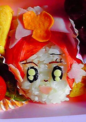 可愛いキャラ弁☆プリキュア♪ブロッサム♪-レシピのメイン写真