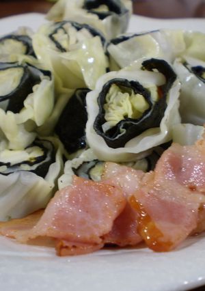 キャベツの海苔巻きサラダ-レシピのメイン写真
