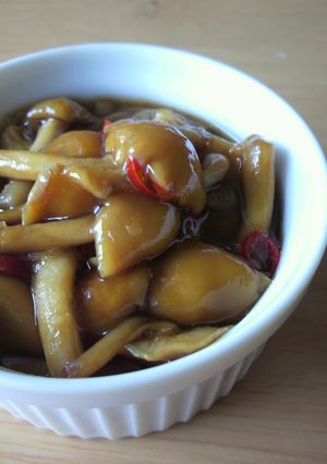 ご飯のお供に♫ピリ辛なめこ-レシピのメイン写真