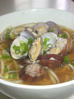 ✿あさりのうどん✿-レシピのメイン写真