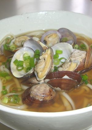 ✿あさりのうどん✿-レシピのメイン写真
