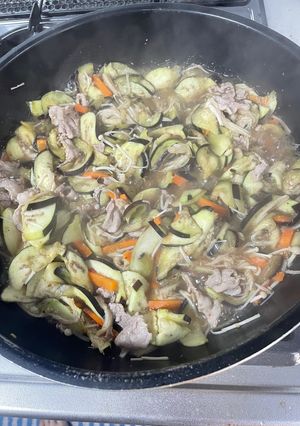 【四毒抜き】茄子の煮炒め♡覚え書き-レシピのメイン写真