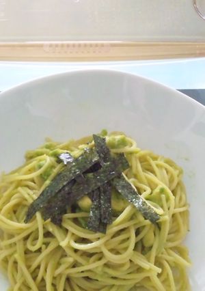 カンタン♪カンタン♪アボカドパスタ-レシピのメイン写真