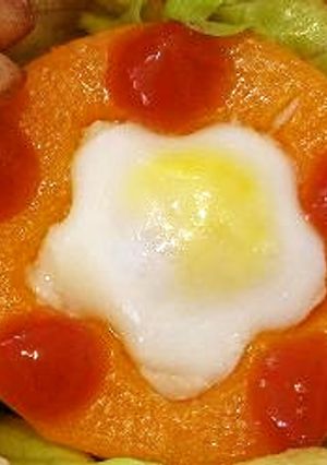 お弁当のおかず　うずらの卵入り人参-レシピのメイン写真