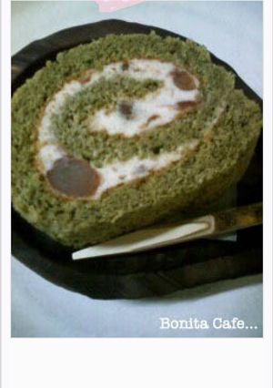 ふわっふわ。抹茶のロールケーキ。。。-レシピのメイン写真