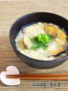 あさりの玄米雑炊✿-レシピのメイン写真