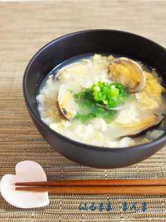 あさりの玄米雑炊✿-レシピのメイン写真