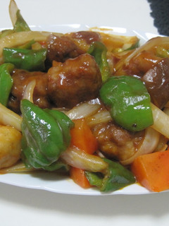 薄切り肉でも酢豚♪-レシピのメイン写真