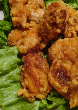 ほっこりカフェ　簡単カリカリ鳥のから揚げ-レシピのメイン写真