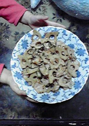 豚肉とレンコンのバターポン酢炒め〜-レシピのメイン写真