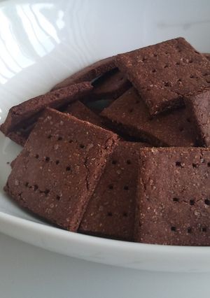 カリっ♪簡単ヘルシーおからココアクッキー-レシピのメイン写真