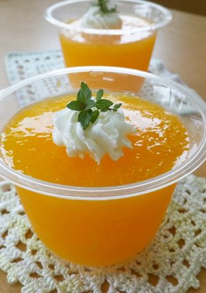 プルルン♪みかん缶でゼリー☆-レシピのメイン写真
