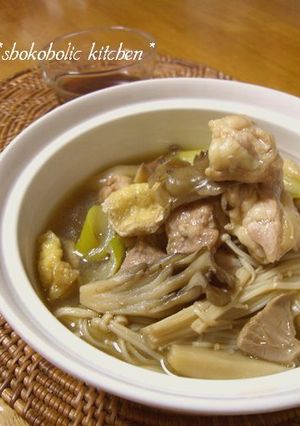 鶏肉ときのこ。シンプルな煮物をポン酢で♬-レシピのメイン写真