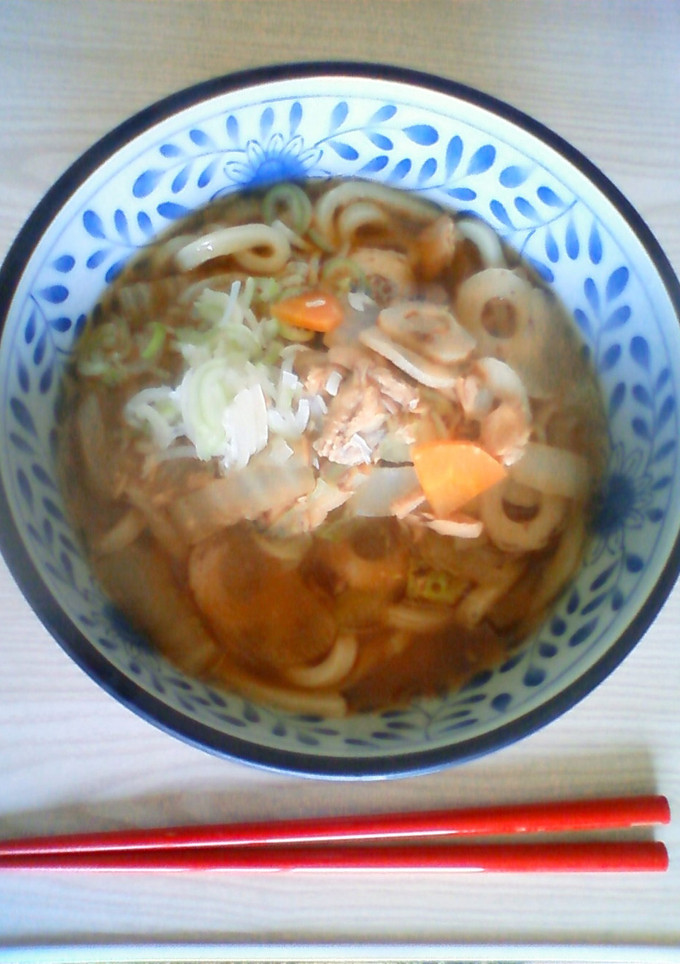 鯖缶の煮込みうどん-レシピのメイン写真