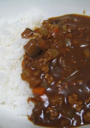 なすとひき肉のカレー-レシピのメイン写真