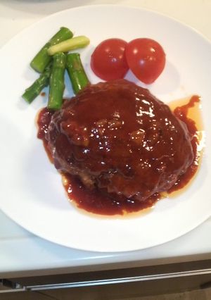 豚ひき肉のジューシーハンバーグ☆-レシピのメイン写真