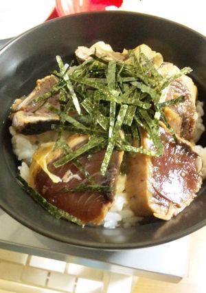 *かつおのたたき丼*-レシピのメイン写真