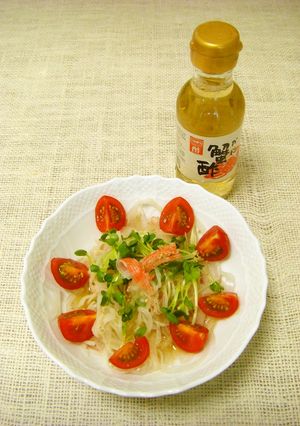 蟹酢でサラダ-レシピのメイン写真