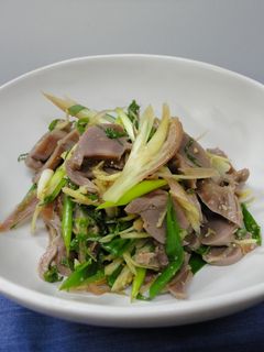 砂肝と香味野菜のポン酢和え☆-レシピのメイン写真