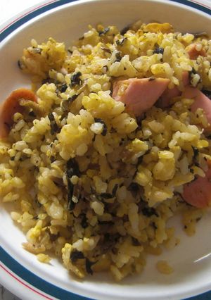 高菜チャーハン-レシピのメイン写真