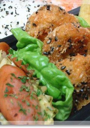 鶏胸肉の黒ゴマカツ-レシピのメイン写真