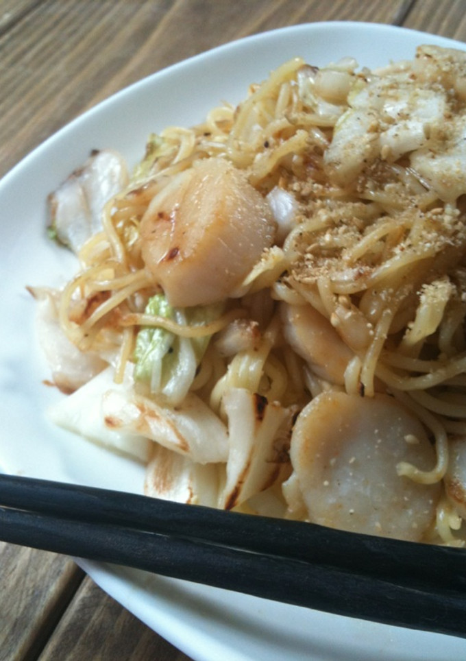 簡単！ゆず白菜の塩焼きそば-レシピのメイン写真