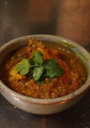 チキンとレンズ豆のスープカレー-レシピのメイン写真