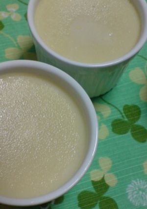 土鍋で簡単！ふるふるココナッツプリン-レシピのメイン写真