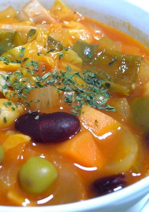 毎日食べたいトマトスープ-レシピのメイン写真