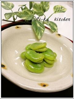 甘~い♡そら豆のシロップ煮♡-レシピのメイン写真