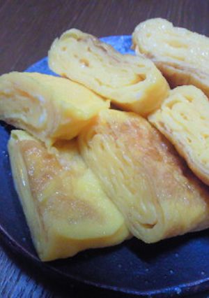 ☆我が家の味。甘い卵焼き☆-レシピのメイン写真