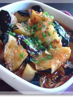 桃屋のラー油で茄子の南蛮漬け-レシピのメイン写真