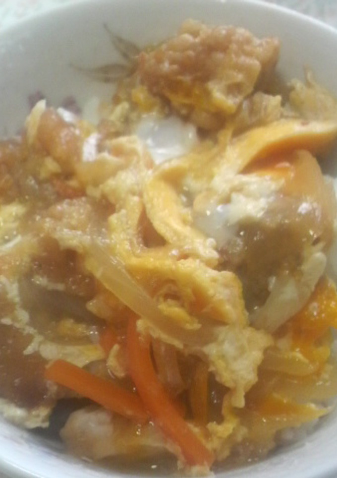 簡単♪唐揚げ丼-レシピのメイン写真