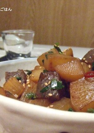 大根とこんにゃくのピリ辛炒め-レシピのメイン写真