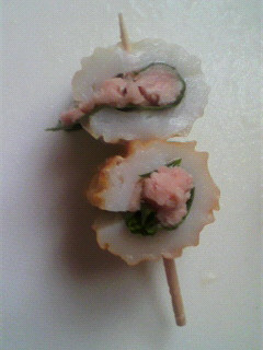 弁当の隙間に!大葉シーチキンのちくわ巻き-レシピのメイン写真
