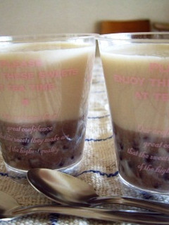小豆たっぷり♪ふるふる豆乳ミルクゼリー-レシピのメイン写真