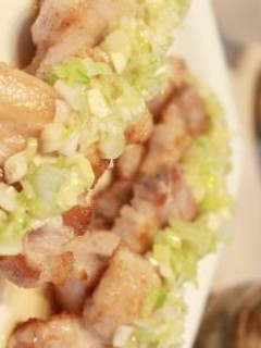 豚バラ肉のねぎ塩だれ-レシピのメイン写真