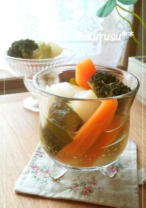 さっぱり♪彩り野菜のピクルス-レシピのメイン写真