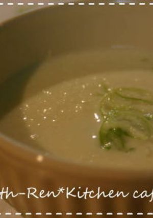 **ネギと豆腐のポタージュ**-レシピのメイン写真