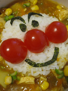 簡単デコご飯♪ アンパンマンカレー-レシピのメイン写真