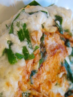卵白だけで作るニラ玉焼きでダイエット♪-レシピのメイン写真